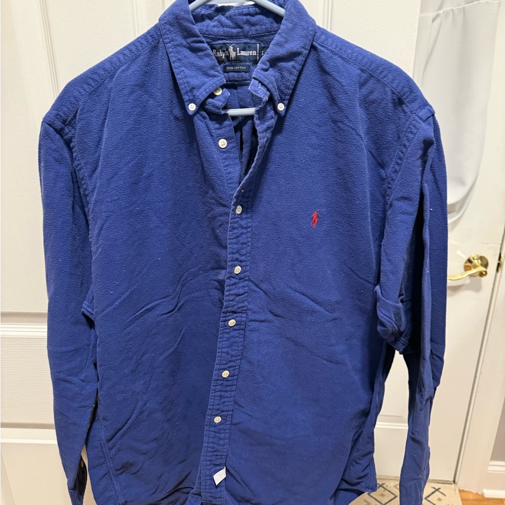 Polo by Ralph Lauren Blue Casual Button Down Shirt